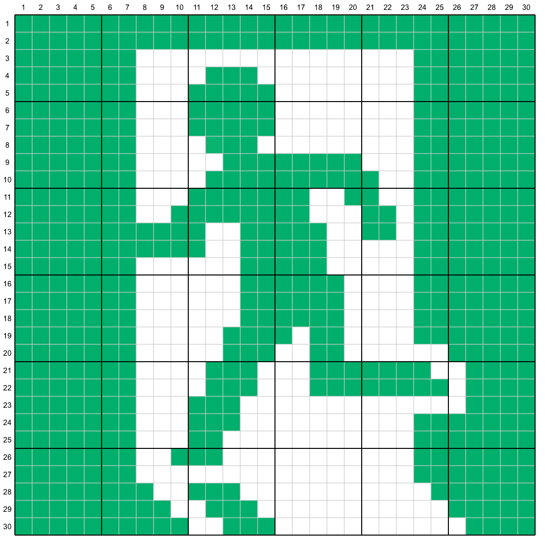 컬러워크 패턴 예시 뜨개 도안 샘플