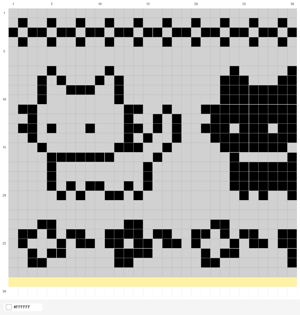사용자가 KnittyCat으로 만든 격자 도안