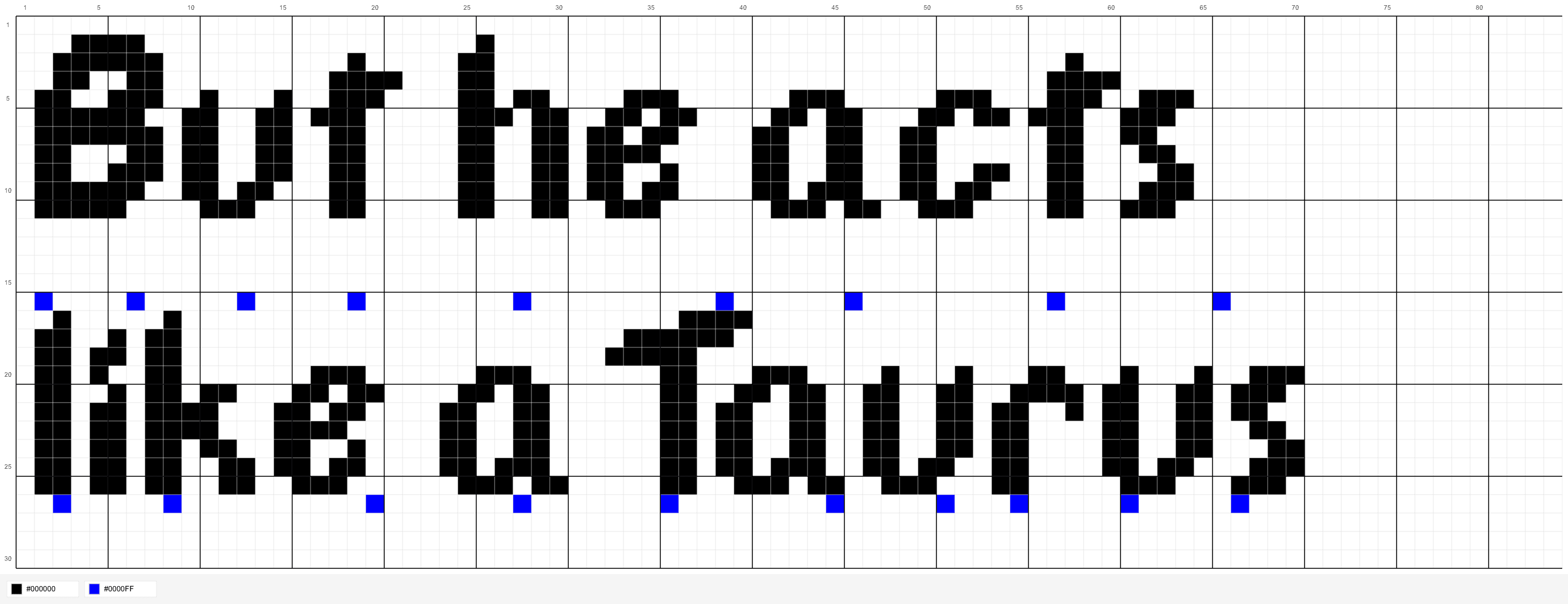 사용자가 KnittyCat으로 만든 격자 도안