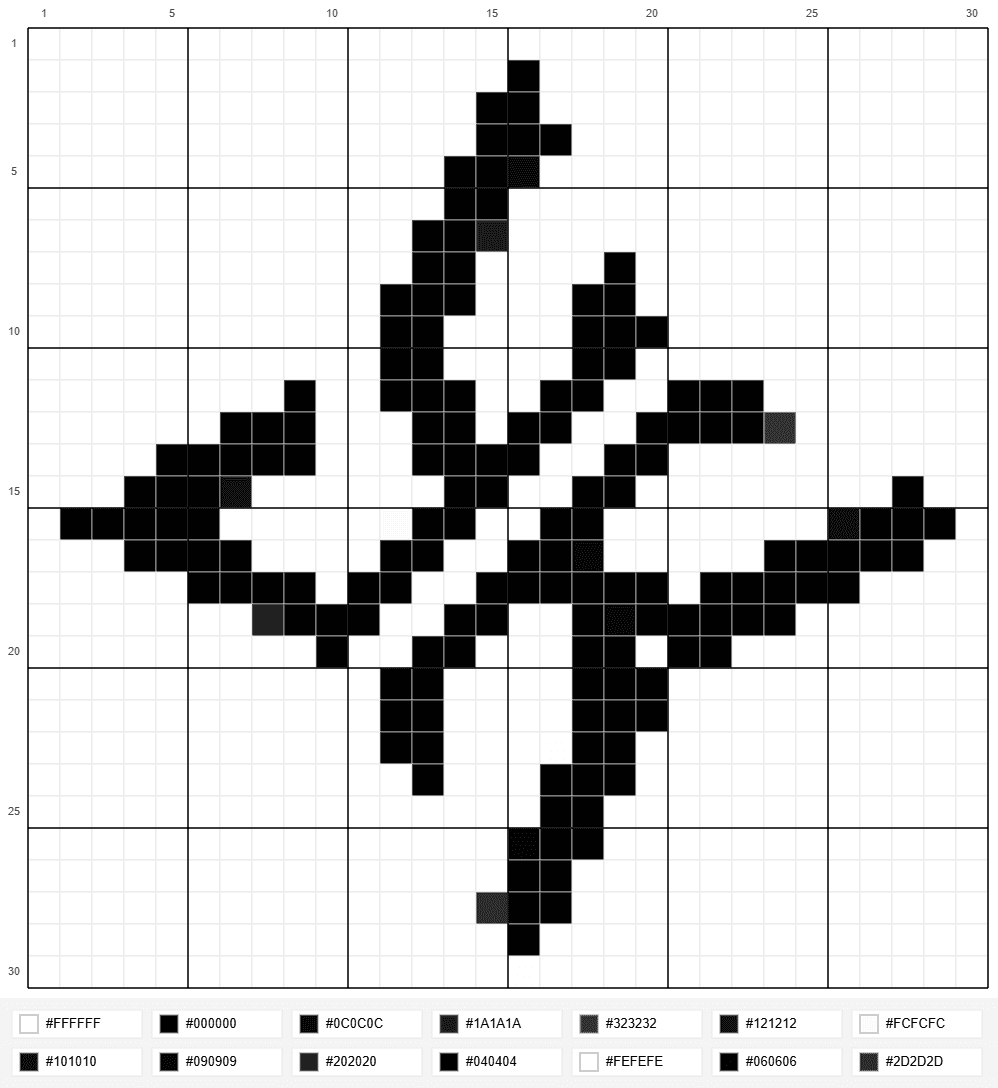 공유된 격자 도안 — KnittyCat으로 만든 격자 도안