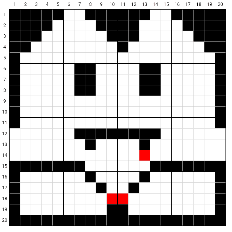 사용자가 KnittyCat으로 만든 격자 도안
