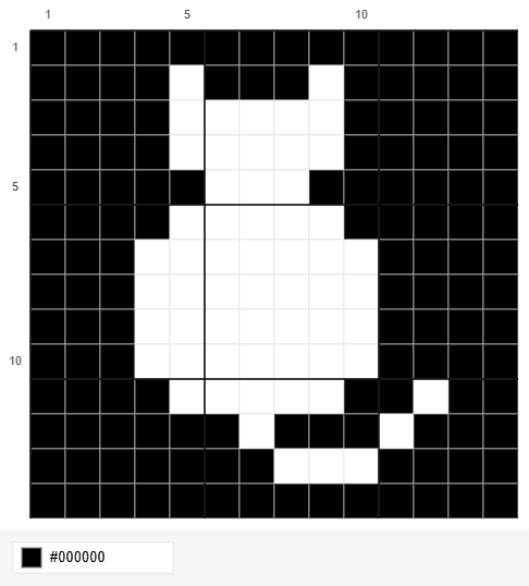 사용자가 KnittyCat으로 만든 격자 도안